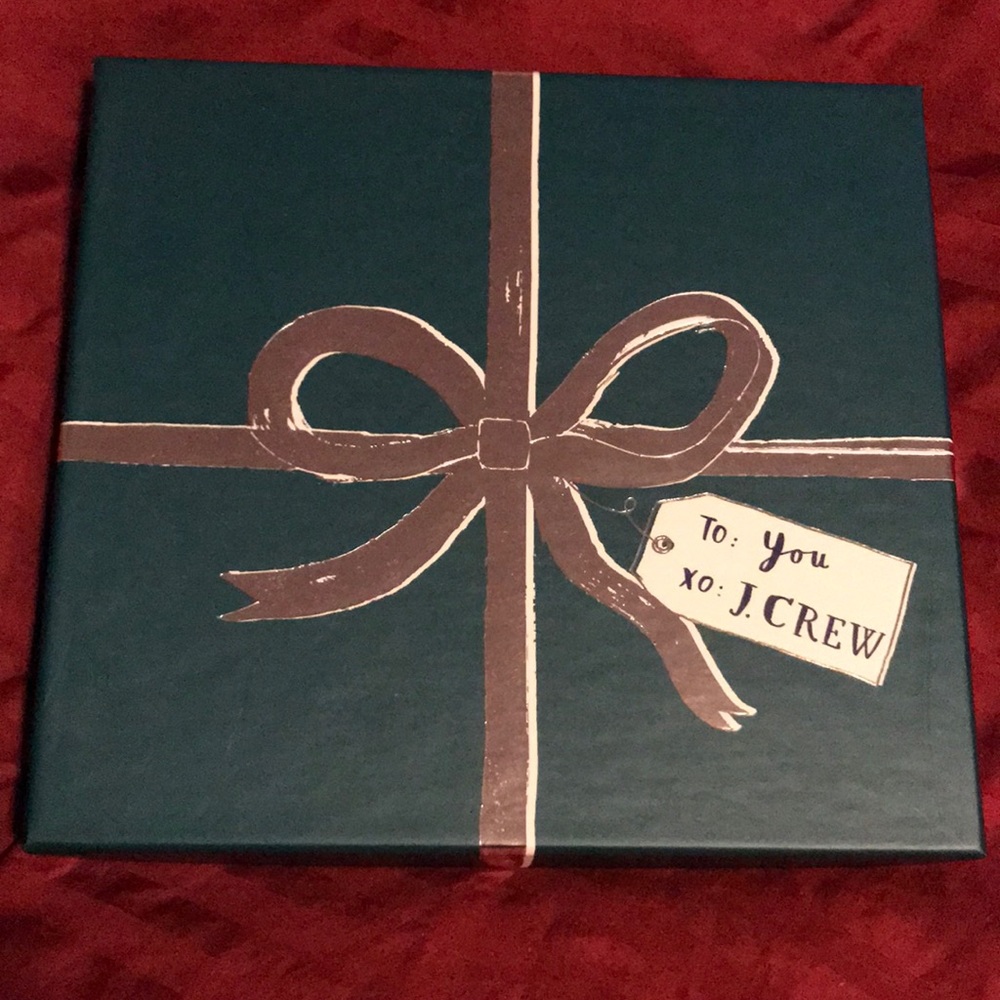 J crew holiday cards 10 in total 2 of each print.